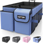 HOTOR Trunk Organizer - Foldable Car Organizer for SUVs & Sedans Storage