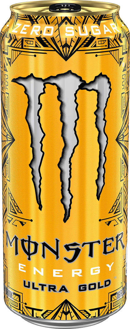 Monster Energy Zero Ultra, Sugar Free Energy Drink, 16 Ounce