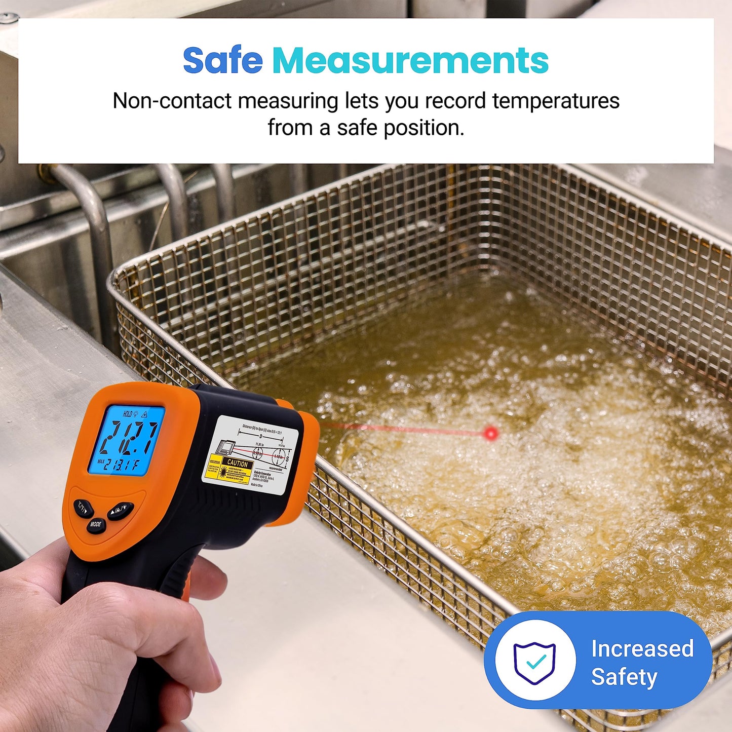 Etekcity Infrared Thermometer Laser Temperature Gun 774
