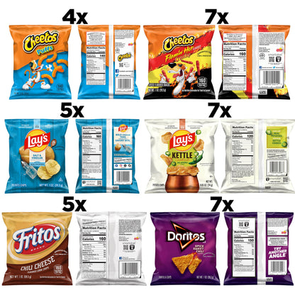 Frito-Lay Fun Times Mix Variety Pack, 40 Count
