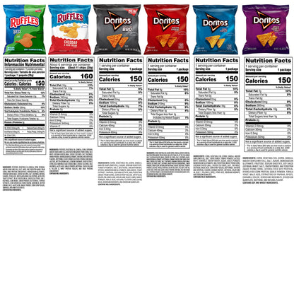 Frito-Lay Ultimate Snack Care Package, Favorites Mix, Variety Assortment of Chips, Cookies, Crackers & More, 40 Count