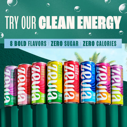 Zevia Zero Sugar Soda, Cola, 12 oz Cans (24-Pack) – Naturally Sweetened, Zero Calorie Sugar Free Soda - Non-GMO Project Verified, Gluten-Free, Vegan
