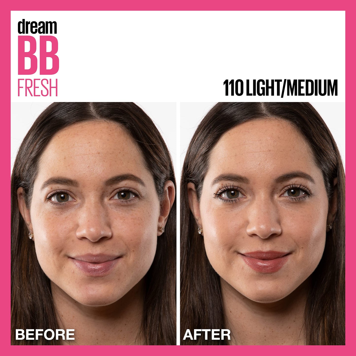 MAYBELLINE Dream Fresh Skin Hydrating BB Cream, 8-in-1 Skin Perfecting Beauty Balm With Broad Spectrum Spf 30, Sheer Tint Coverage, Oil-Free, Deep, 1 Fl Oz