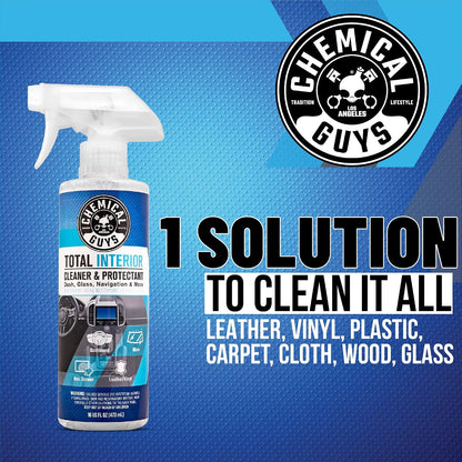 Chemical Guys, Total Interior Cleaner, Protectant & Car Detailer, 16 oz