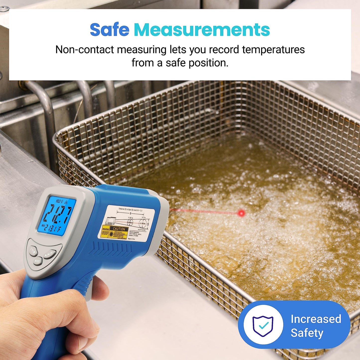 Etekcity Infrared Thermometer Laser Temperature Gun 774