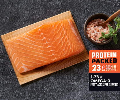 MOWI Atlantic Salmon 12oz, 2 Portions, Fresh Never Frozen
