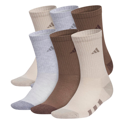 adidas Kids Athletic Cushioned 6-Pack Crew (Little Kid/Big Kid/Adult)