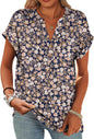 ANRABESS Womens Short Sleeve Henley Tops Summer Shirts Dressy Casual Blouse