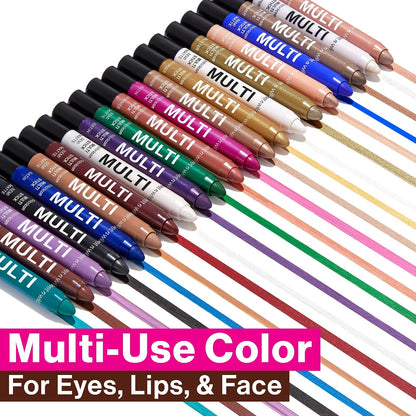 wet n wild Color Icon Cream Eyeliner Eyeshadow Multi-Stick, Moisturizing, Nourishing Velvety Cream-to-Powder Buildable & Blendable Formula, Cruelty-Free & Vegan - Brown Sugar