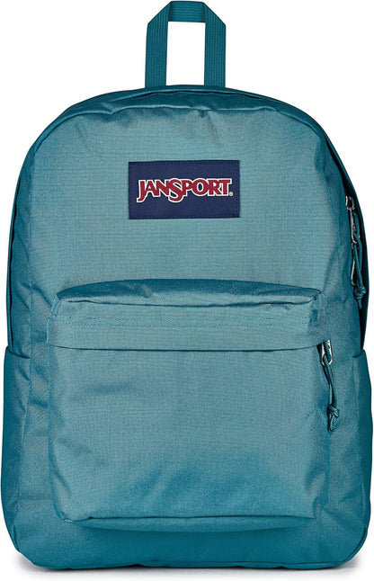 JanSport SuperBreak One Backpack - Durable, Lightweight Bookbag with 1 Main Compartment, Front Utility Pocket with Built-in Organizer - Premium Backpack, Bad Bows