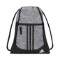 adidas Alliance Sackpack – Drawstring Backpack for Sports, Small Gym Bag, Preloved Teal Green/Black/3, OSFA