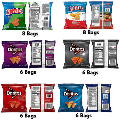 Frito-Lay Ultimate Snack Care Package, Favorites Mix, Variety Assortment of Chips, Cookies, Crackers & More, 40 Count