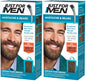 JUST FOR MEN Mustache & Beard Dye, Keratin, Medium Brown M-35 (1 Pack)
