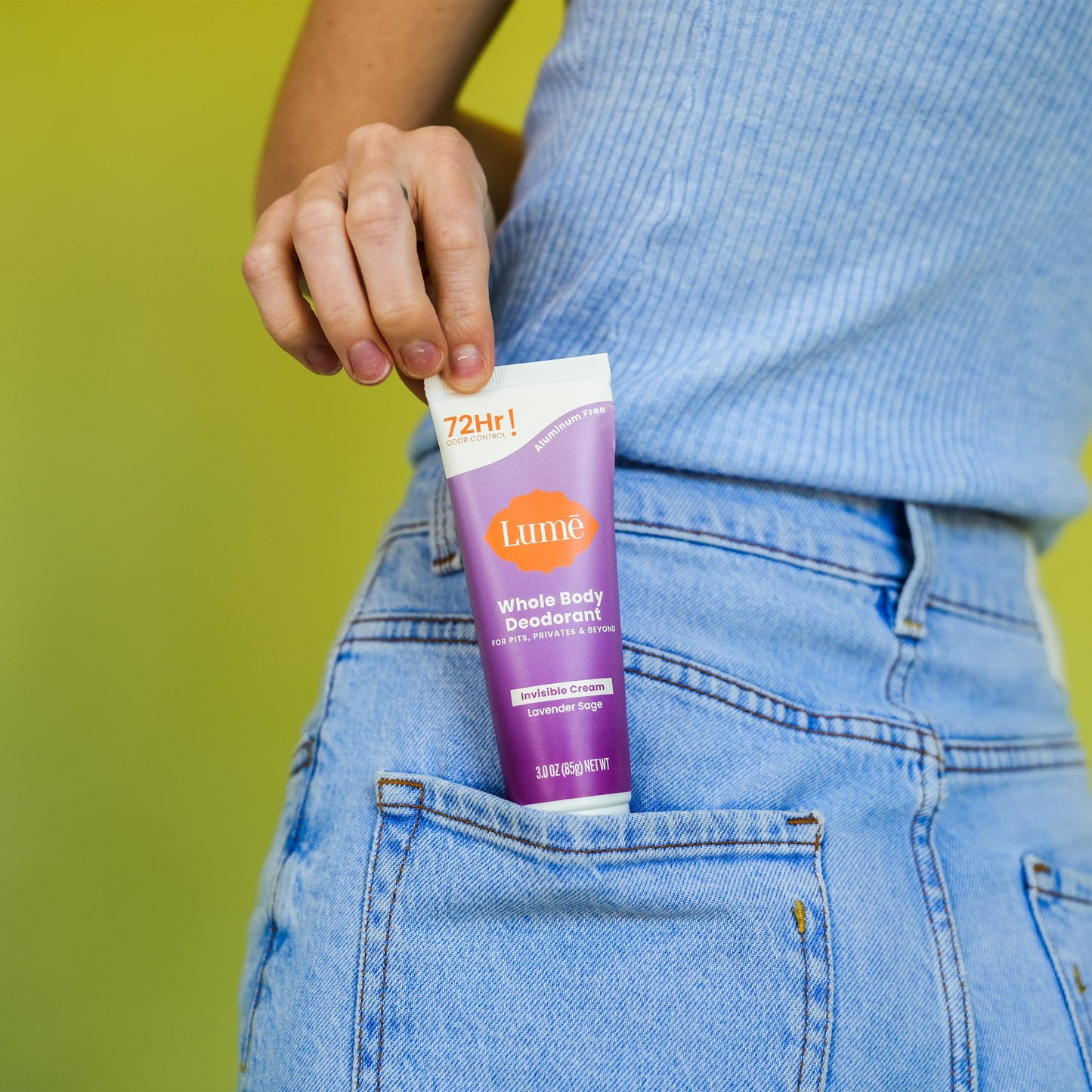 Lume Whole Body Deodorant - Cream Tube - 3 oz (Clean Tangerine)
