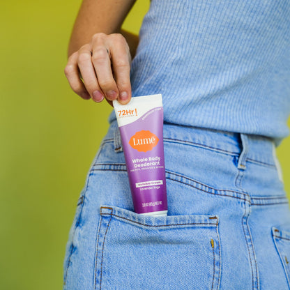 Lume Whole Body Deodorant - Cream Tube - 3 oz (Clean Tangerine)