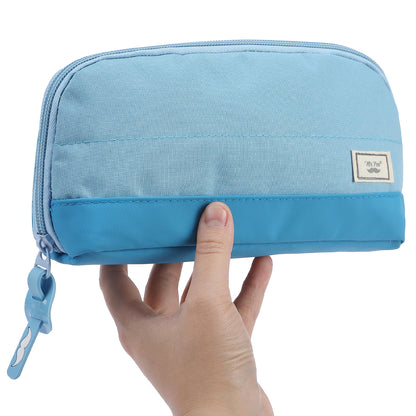 Mr. Pen- Wide-Opening Pencil Case, Triangle Design
