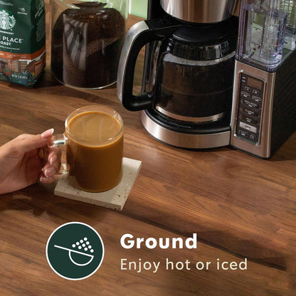 Starbucks Ground Coffee, Dark Roast Coffee, Italian Roast, 100% Arabica, 1 bag (18 oz)