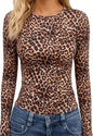 TNNZEET Long Sleeve Shirts for Women Fall Fashion Workout Crop Top Y2K 2026