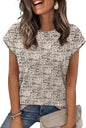 Alaroo Womens Summer Tops Short Sleeve Shirts Crew Neck Tshirt Cute Trendy Tunic Blouses (S-3XL)