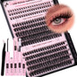 Goddvenus Pre-made Spikes Lash Clusters Wispy Manga Eyelash Clusters