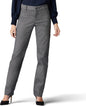 Lee Women's Wrinkle Free Relaxed Fit Straight Leg Pant