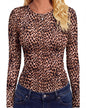 GAYHAY Long Sleeve Shirts for Women Tops Fitted Clothes Fall Fashion 2026