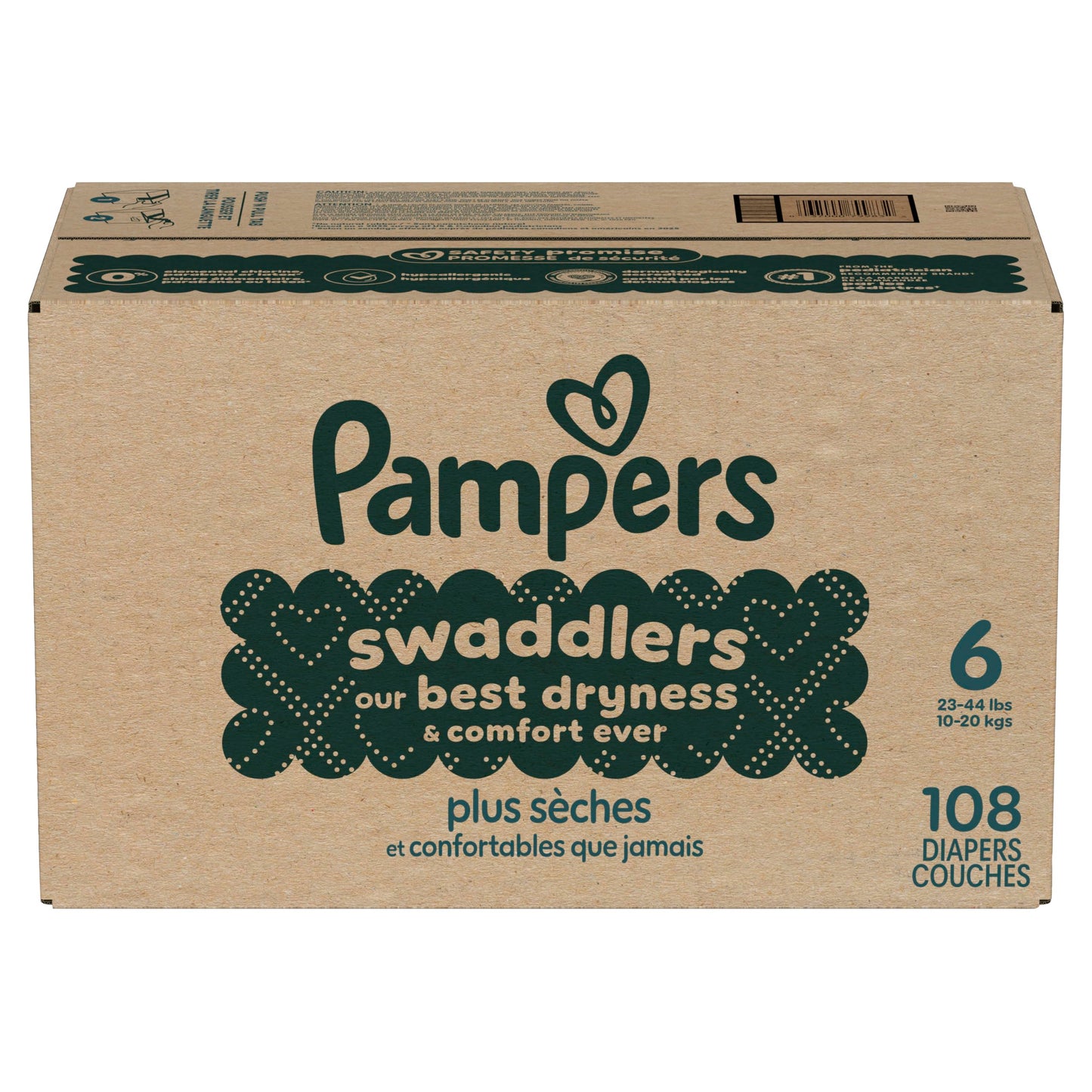 Pampers Swaddlers Baby Diapers, Size 5, 132 Count