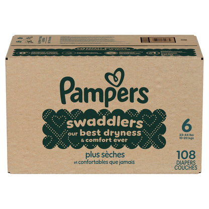 Pampers Swaddlers Baby Diapers, Size 5, 132 Count