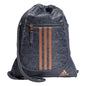 adidas Alliance Sackpack – Drawstring Backpack for Sports, Small Gym Bag, Preloved Teal Green/Black/3, OSFA
