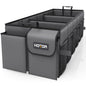HOTOR Trunk Organizer - Foldable Car Organizer for SUVs & Sedans Storage