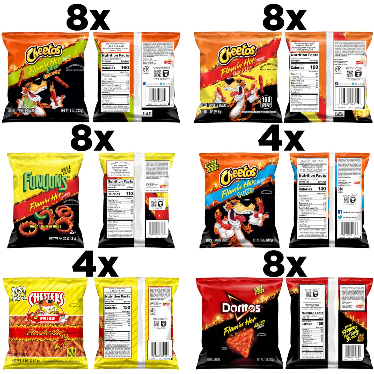 Frito-Lay Fun Times Mix Variety Pack, 40 Count