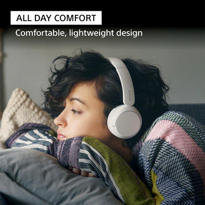 Sony WH-CH520 Wireless On-Ear Bluetooth Headphones with Microphone, Black