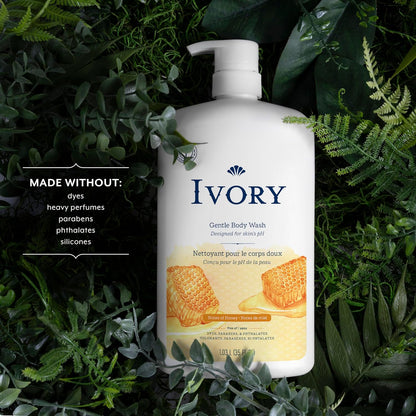 Ivory Body Wash Designed for the Whole Family, Jojoba Scent, 35 oz
