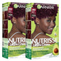 Garnier Nutrisse Ultra Crème Hair Color, Permanent Hair Dye with 100% Gray Coverage, Vegan & Cruelty-Free, 33 Darkest Golden Brown (Caramel Fudge), 1 Count