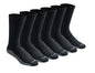 Dickies Men's Dri-tech Original Moisture Control Crew Socks, Available in M-xxl (6, 12, 18 Pairs)