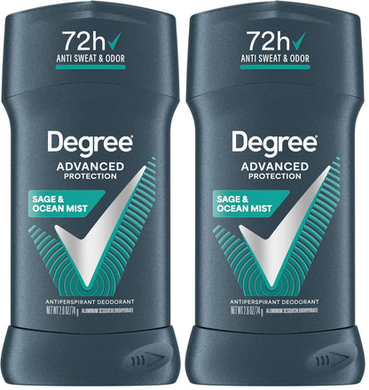 Degree Antiperspirant Deodorant Sexy Intrigue 72-Hour Sweat & Odor Protection Antiperspirant Deodorant For Women with Body Heat Activated Technology 2.6 oz (Pack of 2)