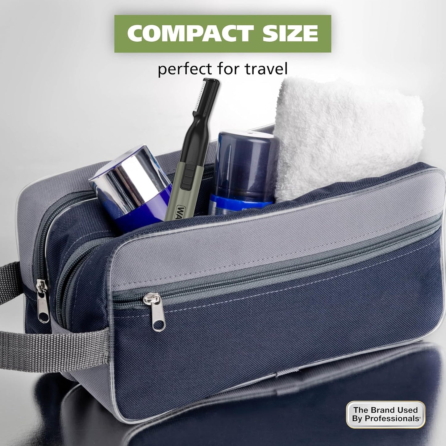 Wahl Micro Groomsman Battery Personal Trimmer for Eyebrows, Nose & Ear