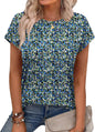 Alaroo Womens Summer Tops Short Sleeve Shirts Crew Neck Tshirt Cute Trendy Tunic Blouses (S-3XL)