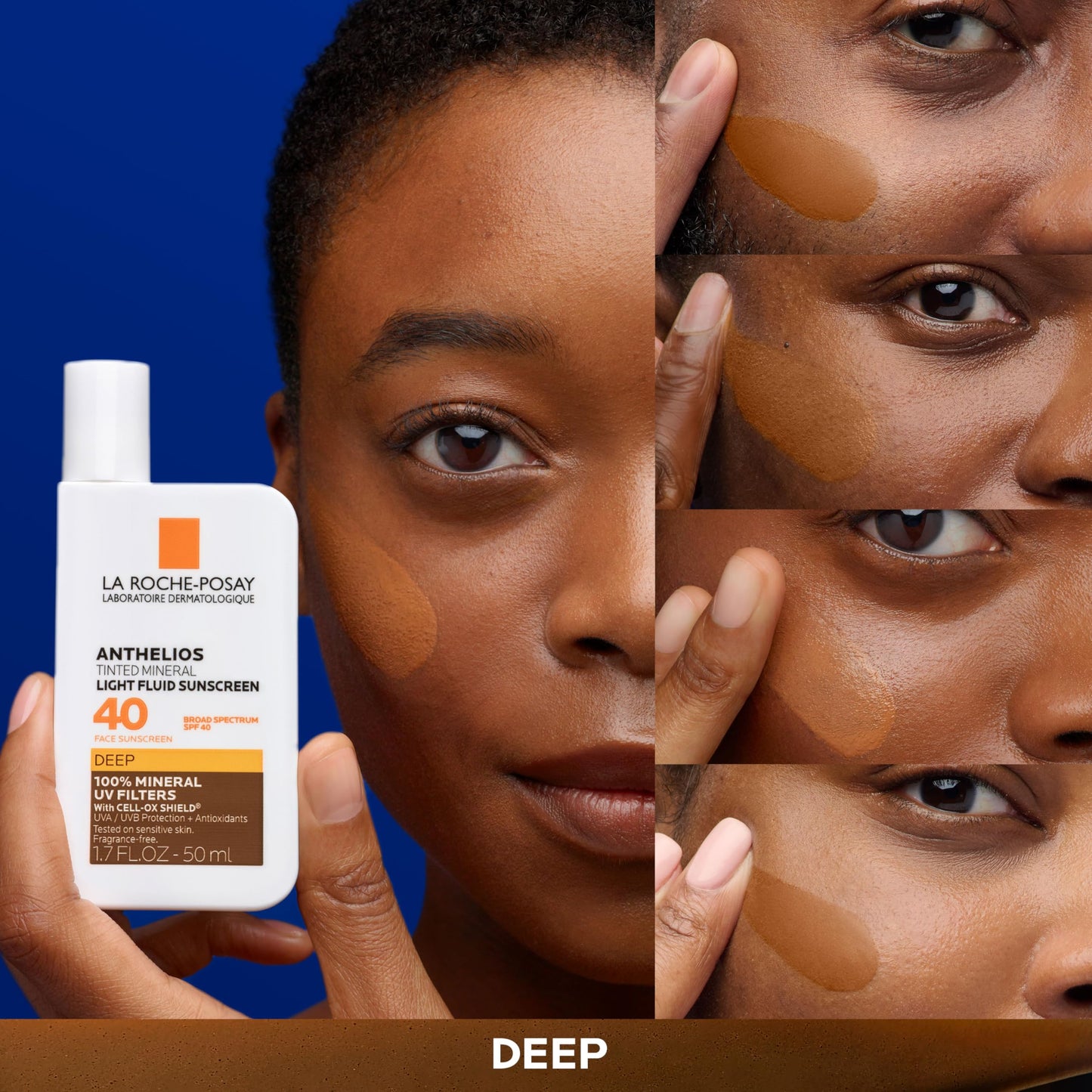 La Roche-Posay Anthelios Mineral Light Fluid Sunscreen for Face in 5 shades