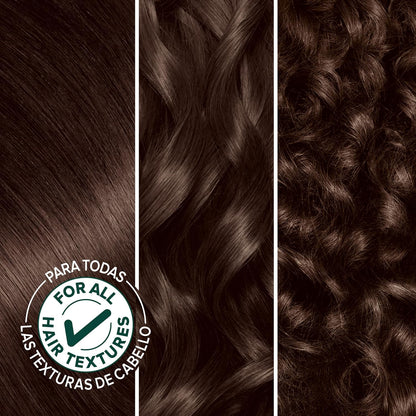 Garnier Nutrisse Ultra Crème Hair Color, Permanent Hair Dye with 100% Gray Coverage, Vegan & Cruelty-Free, 33 Darkest Golden Brown (Caramel Fudge), 1 Count