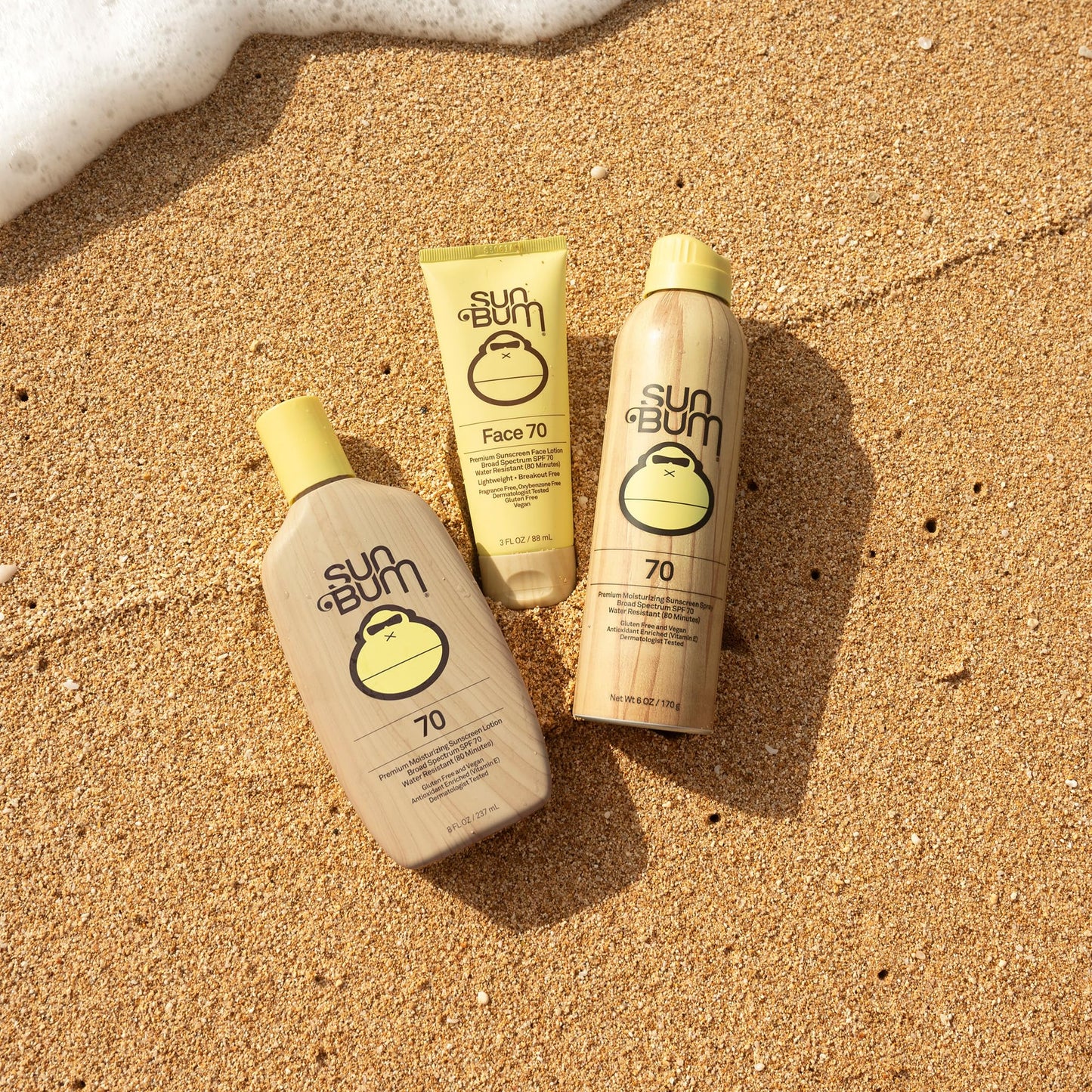Sun Bum Original SPF 50 Broad Spectrum Sunscreen Body Spray - 6 oz (2-Pack)