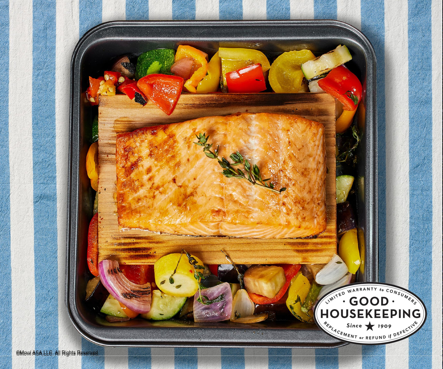 MOWI Atlantic Salmon 12oz, 2 Portions, Fresh Never Frozen