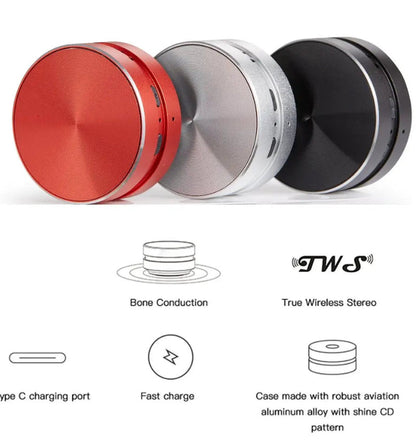 Groove Disc Bone Conduction Speaker