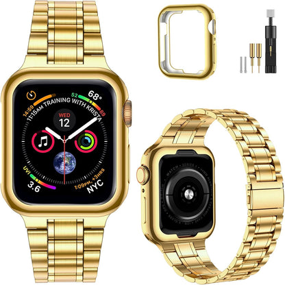 Stainless Steel Bands for Apple Watch 45Mm 44Mm 42Mm(Series 3/2/1)
